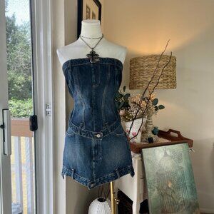 Zara Denim Two Piece